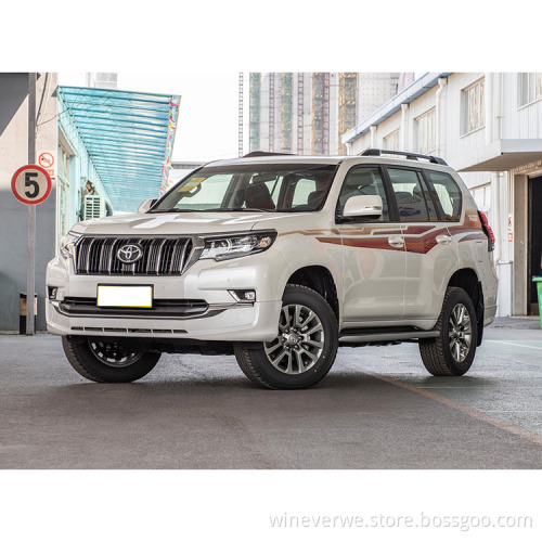 Borong berkualiti tinggi pertengahan besar besar SUV Toyota Prado 5 pintu 7 tempat duduk kereta terpakai